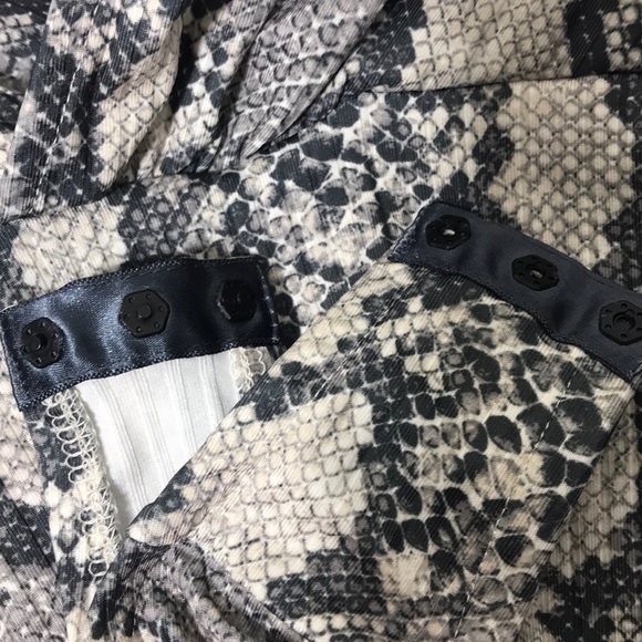 H&M Gray Snakeskin Bodysuit XS [SOLD] - Picture 8 of 8